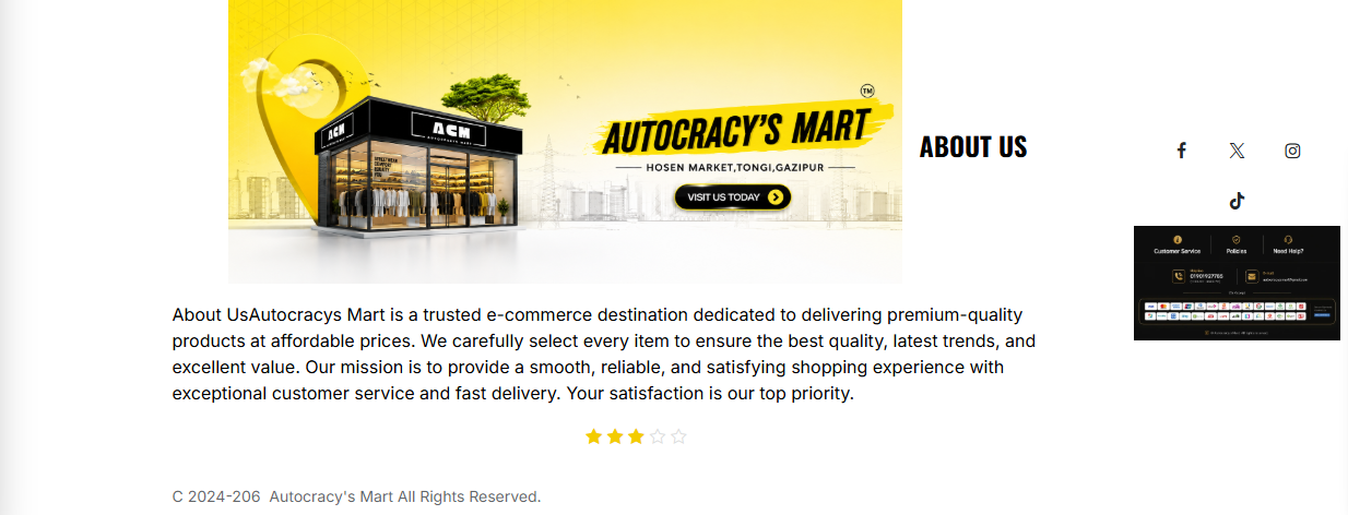 Autocracy's Mart Banner
