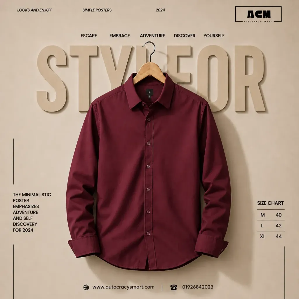 Maroon-Shirt (M)