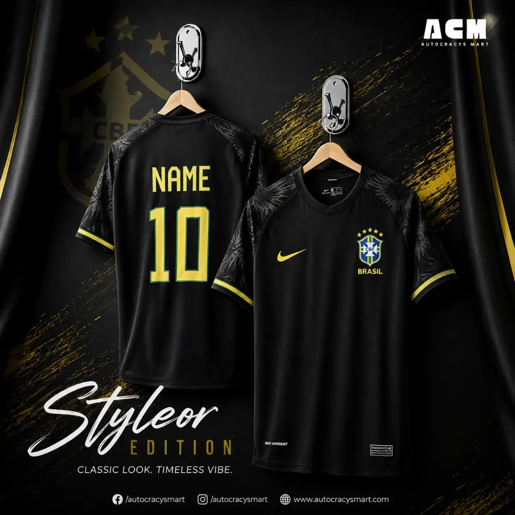 Brazil Jarsey (Black) (M)
