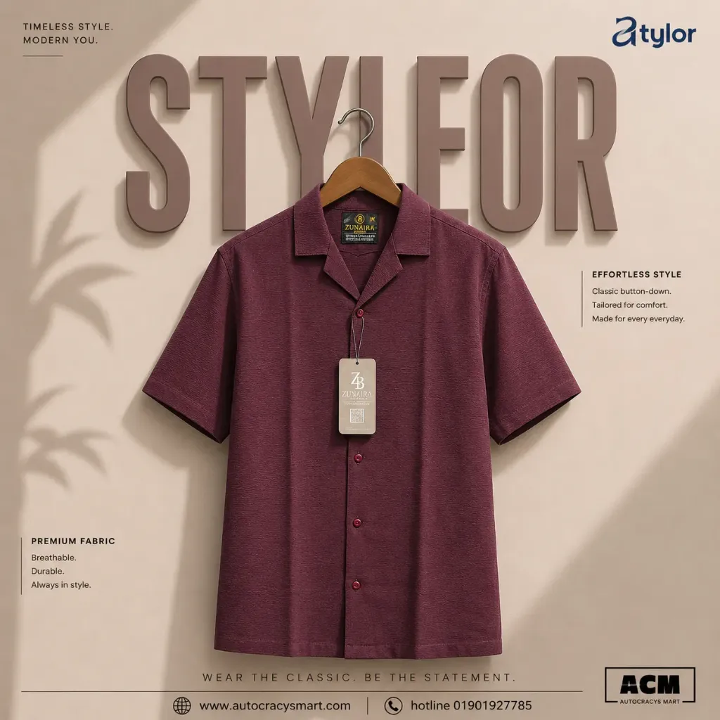 Half Shirt Cofee (M 30-32)