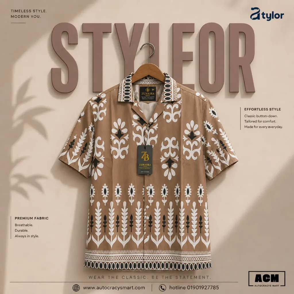 Half Shirt Brown (M 30-32)