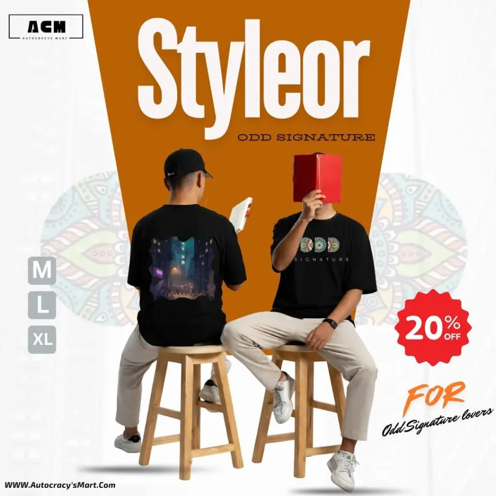 ODD-Signature T-Shirt (S-28, Black)